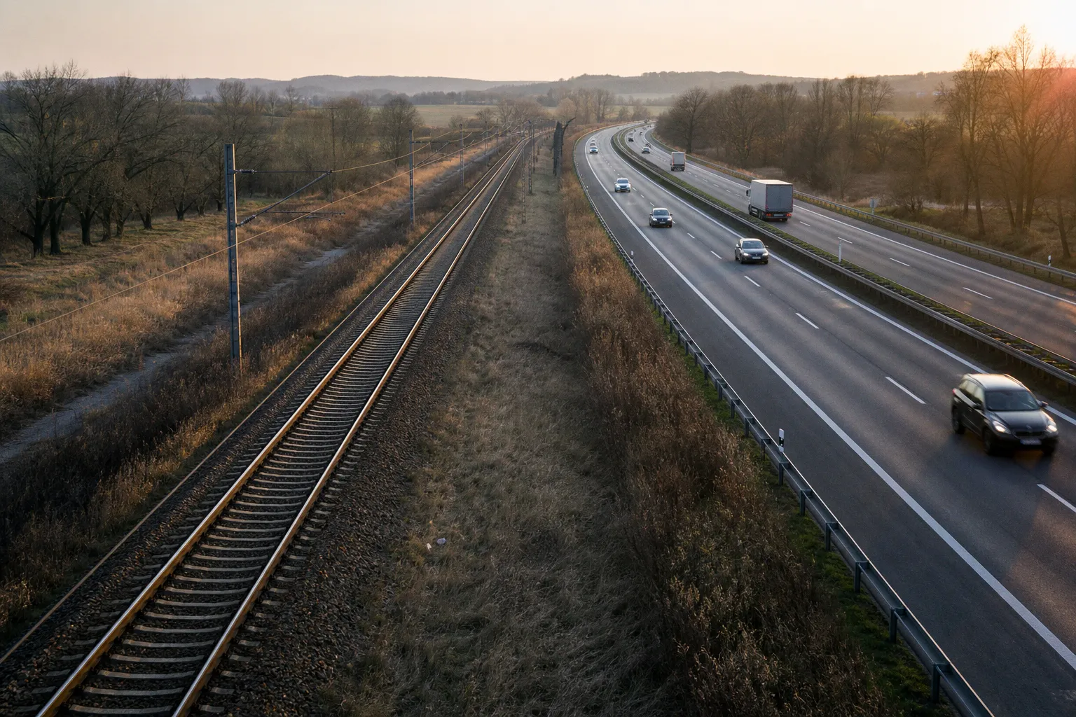 Pendlerroute Berlin–Stettin: Zug oder Auto im Vergleich